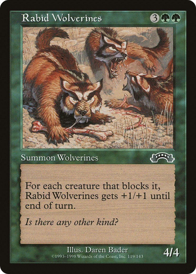 Rabid Wolverines (EXO-119) - Exodus