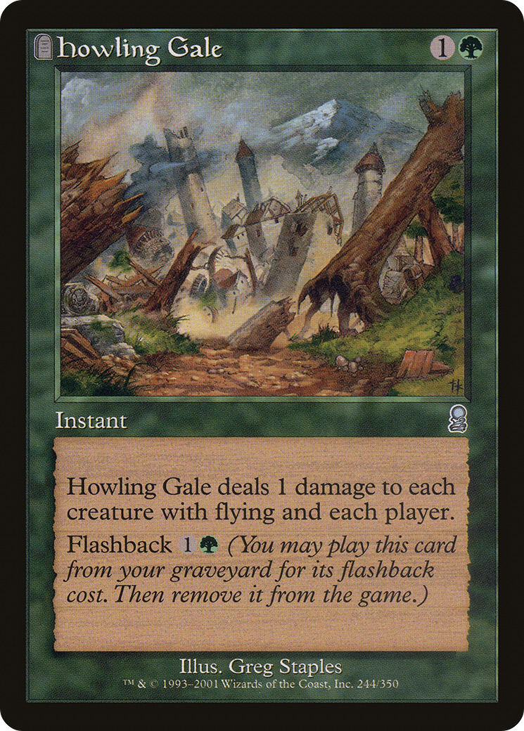 Howling Gale (ODY-244) - Odyssey: (tombstone) Foil