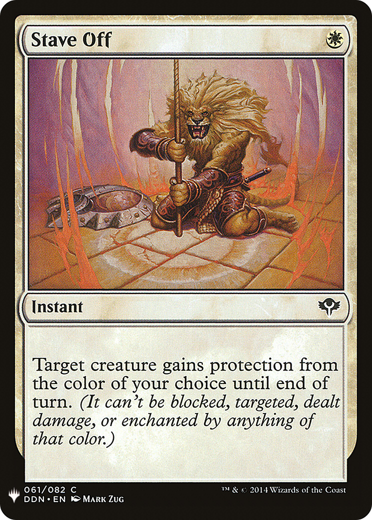 Stave Off (PLST-DDN-61) - The List