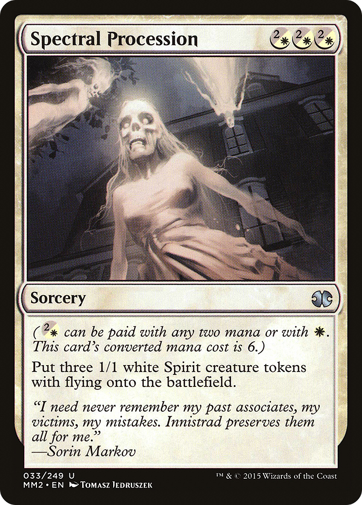 Procession spectrale (MM2-033) - Modern Masters 2015 