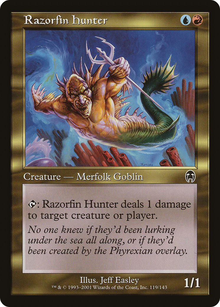 Chasseur Razorfin (APC-119) - Apocalypse Foil 