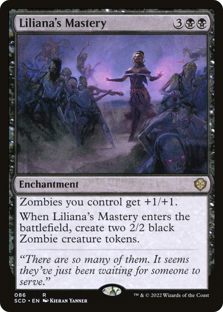 Maîtrise de Liliana (SCD-086) - Decks de commandant de départ 