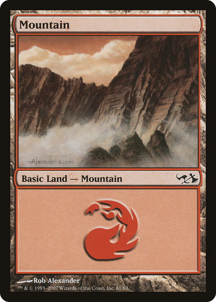 Montagne (DD1-061) - Duel Decks : Elfes contre Gobelins