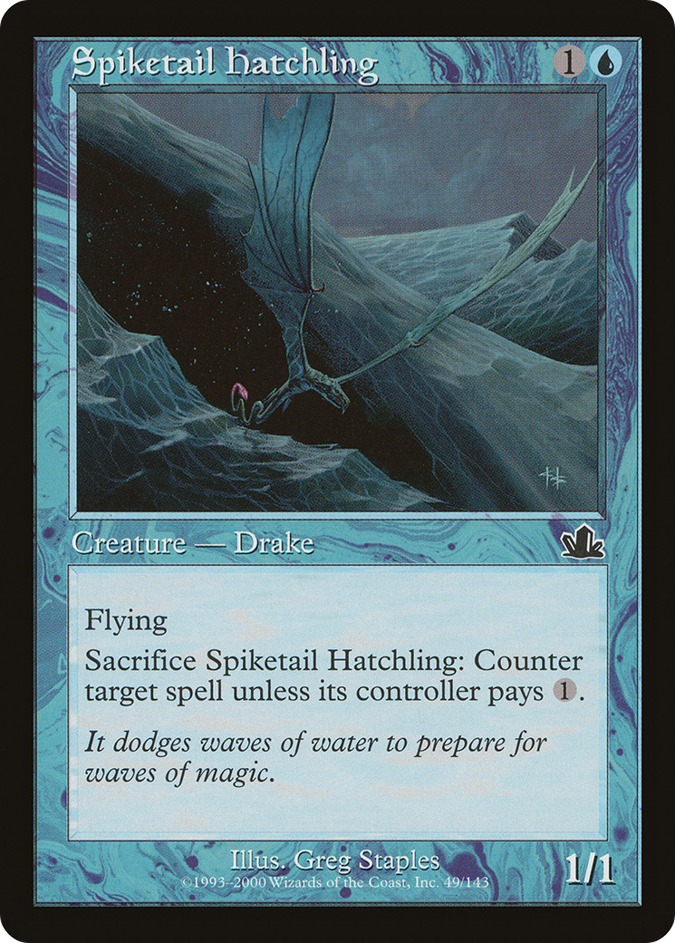 Spiketail Hatchling (PCY-049) - Prophecy Foil