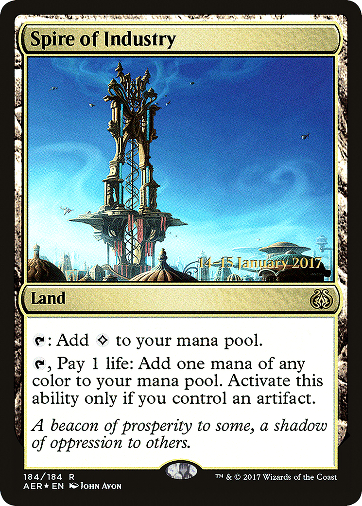 Spire of Industry (PAER-184S) - Promotions Aether Revolt