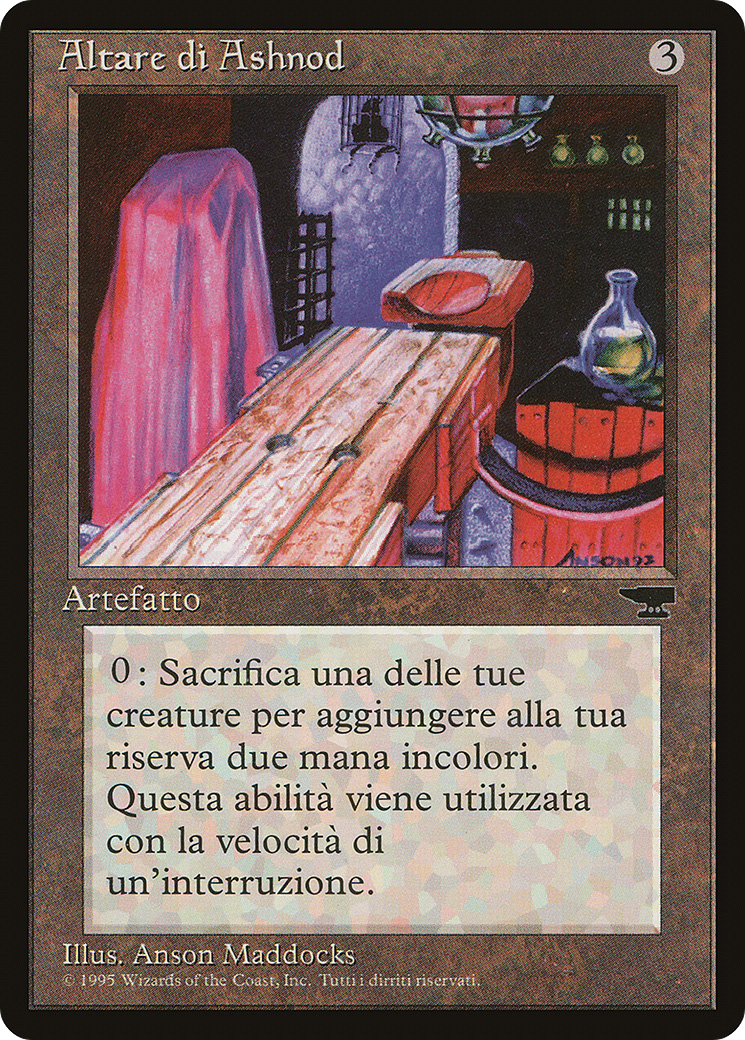 Autel d'Ashnod (RIN-101) - Rinascimento