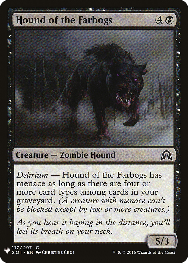 Hound of the Farbogs (LIST-SOI-117) - The List