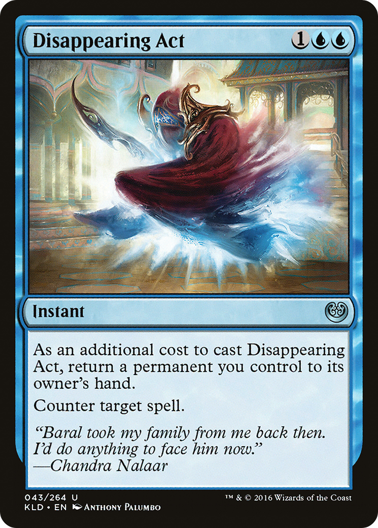 Loi sur la disparition (KLD-043) - Kaladesh 