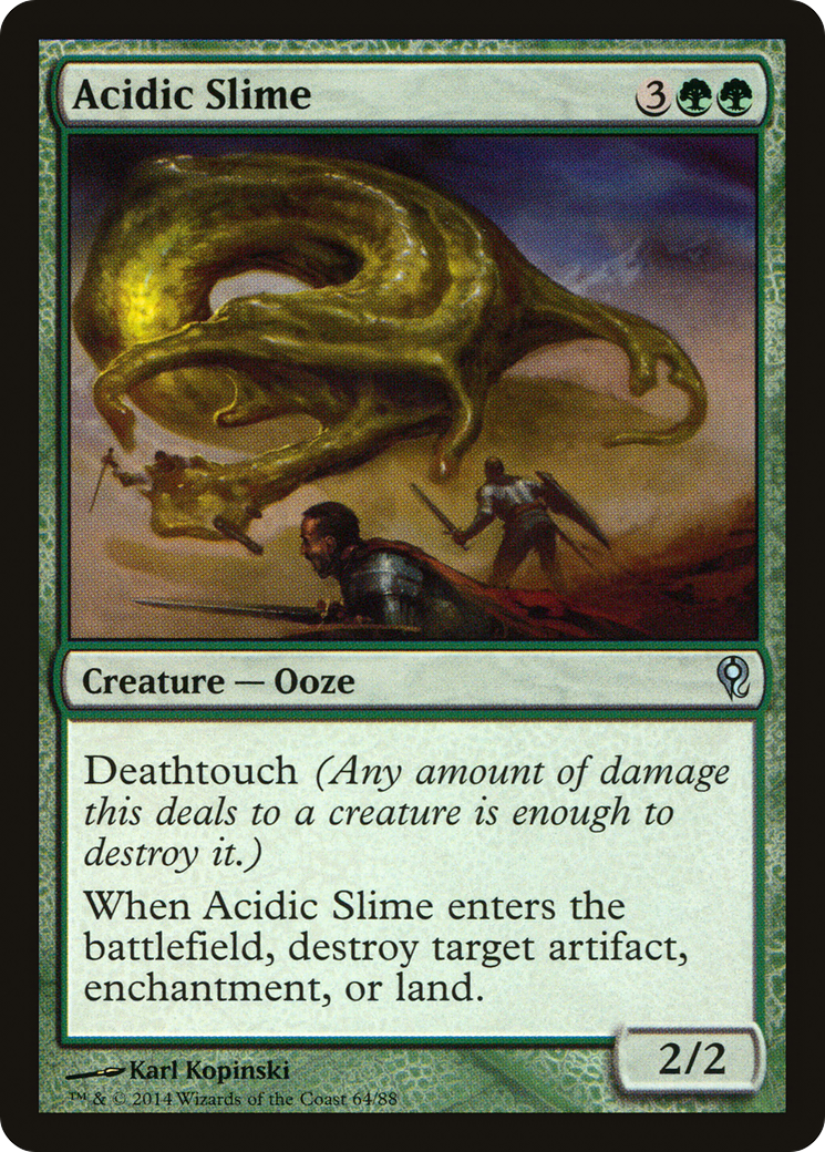Slime acide (DDM-064) - Duel Decks : Jace contre Vraska