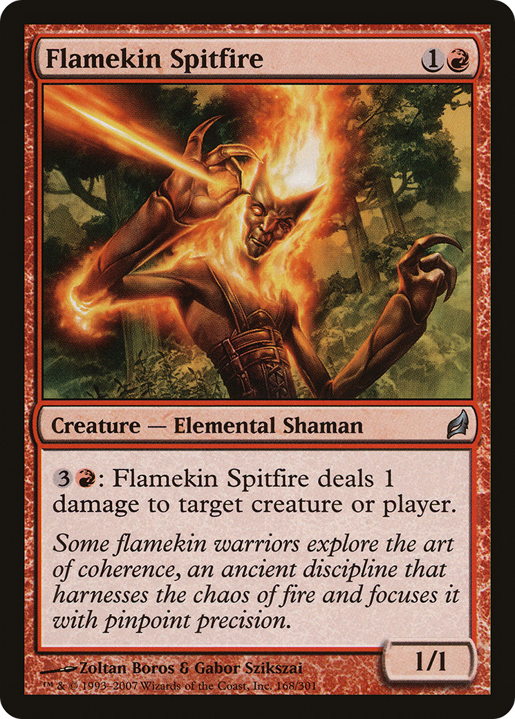 Flamekin Spitfire (LRW-168) - Lorwyn