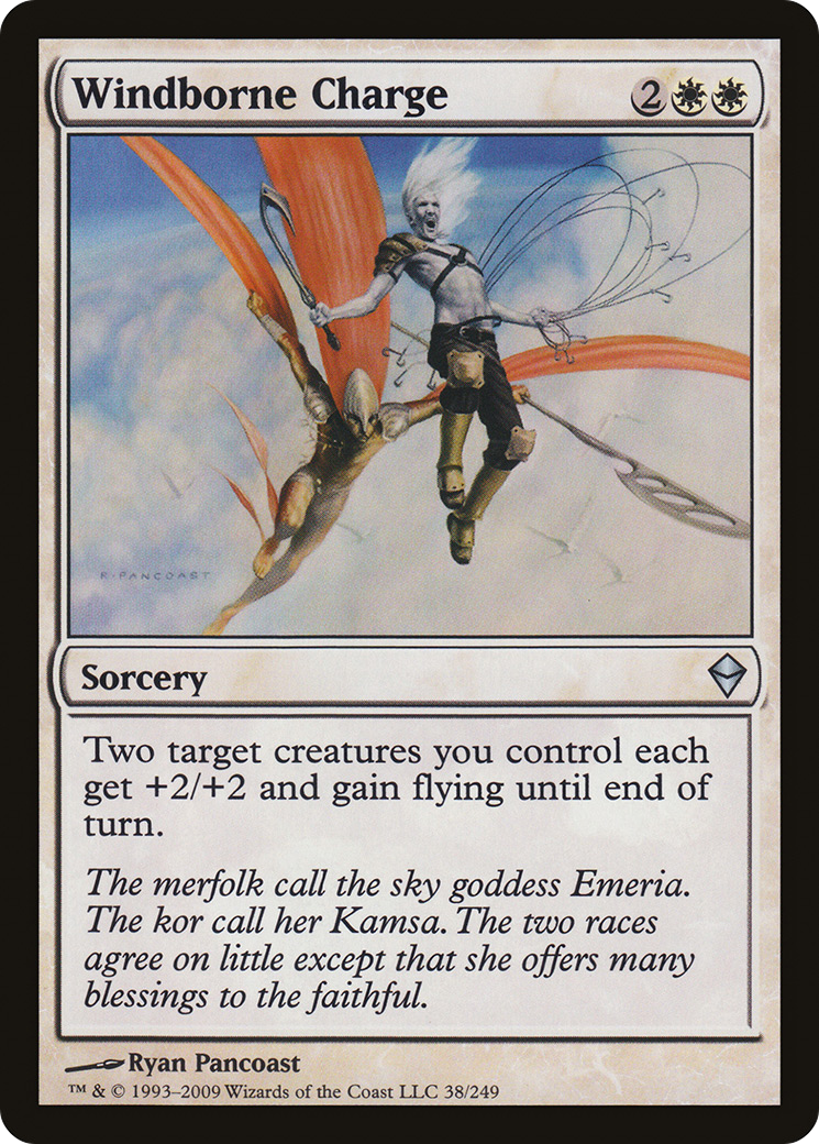 Windborne Charge (ZEN-038) - Zendikar