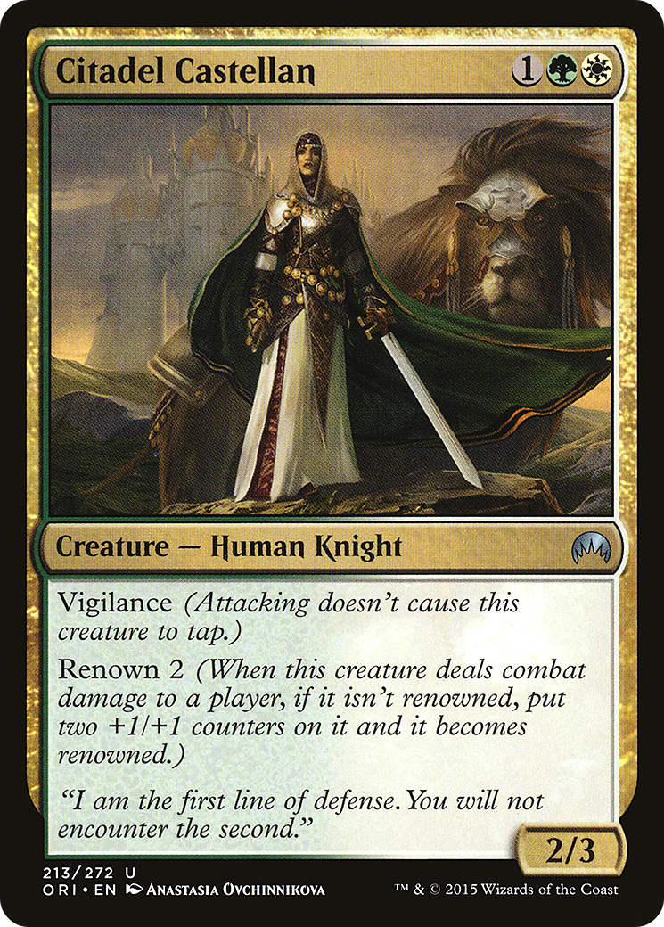 Citadelle Castellan (ORI-213) - Magic Origins Foil 