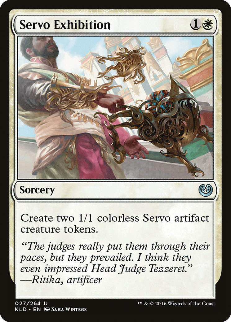 Exposition Servo (KLD-027) - Kaladesh Foil 