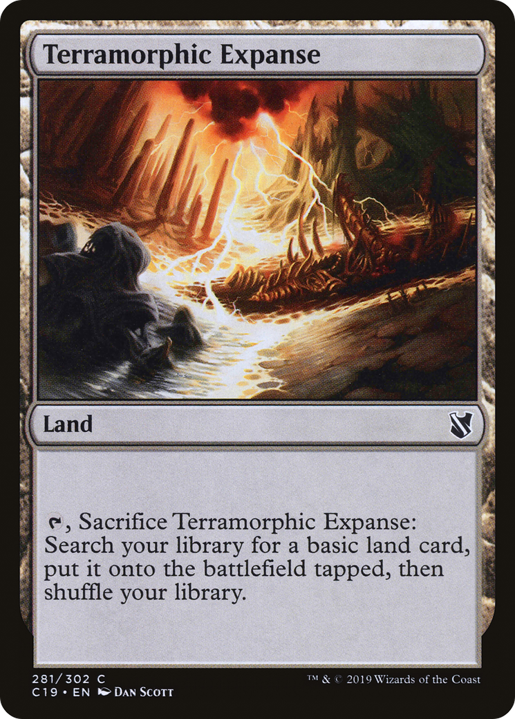 Étendue terramorphique (C19-281) - Commander 2019 