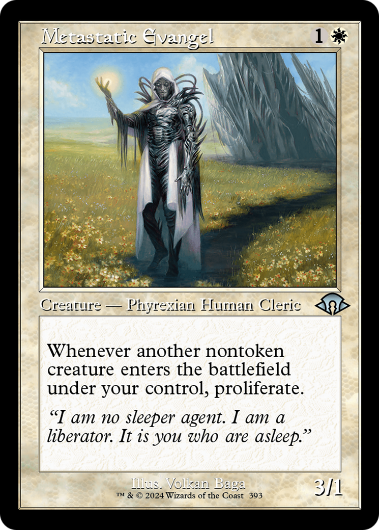 Metastatic Evangel (Retro Frame) (MH3-393) - Modern Horizons 3