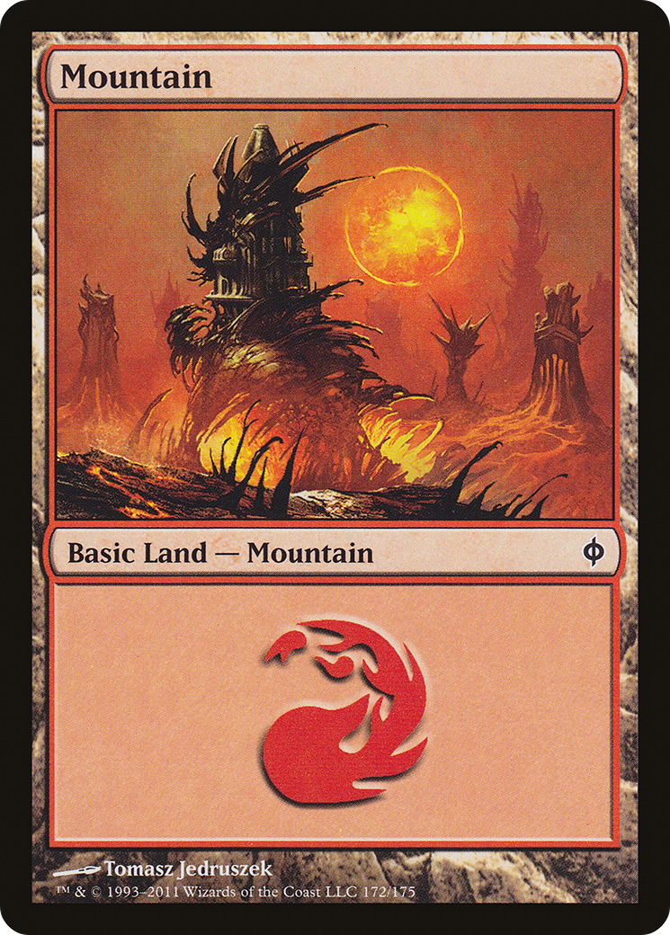 Montagne (NPH-172) - Nouvelle feuille Phyrexia