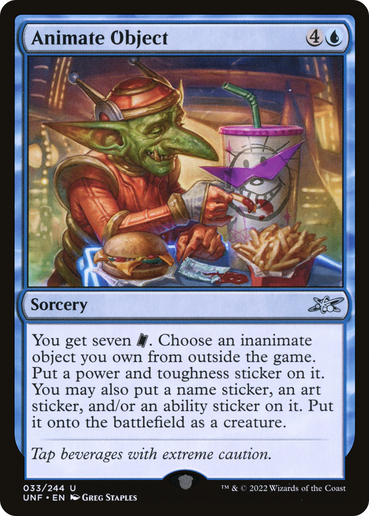 Objet animé (UNF-033) - Unfinity Foil