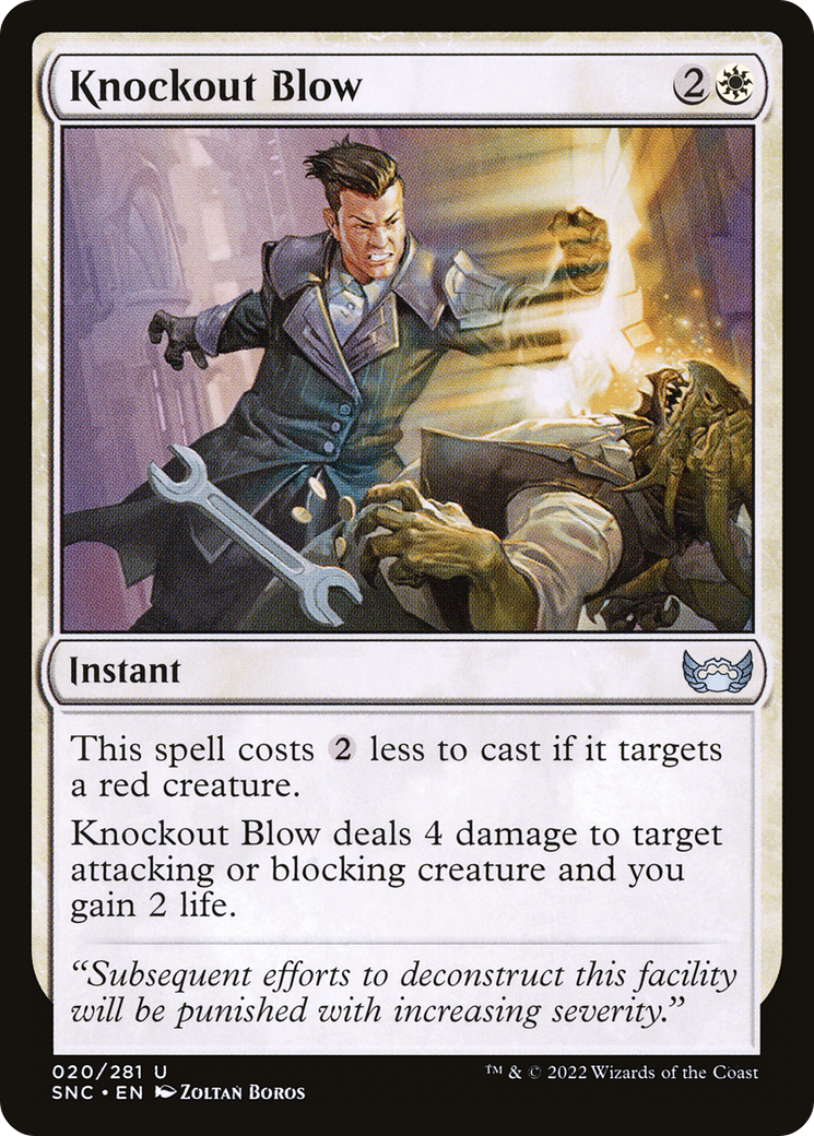 Coup de grâce (SNC-020) - Streets of New Capenna Foil 