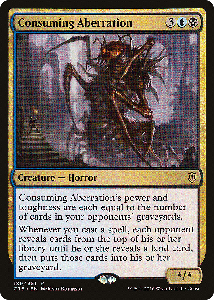 Aberration dévorante (C16-189) - Commander 2016 