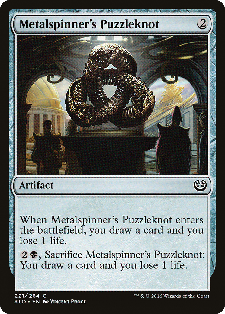 Puzzleknot de Metalspinner (KLD-221) - Feuille de Kaladesh