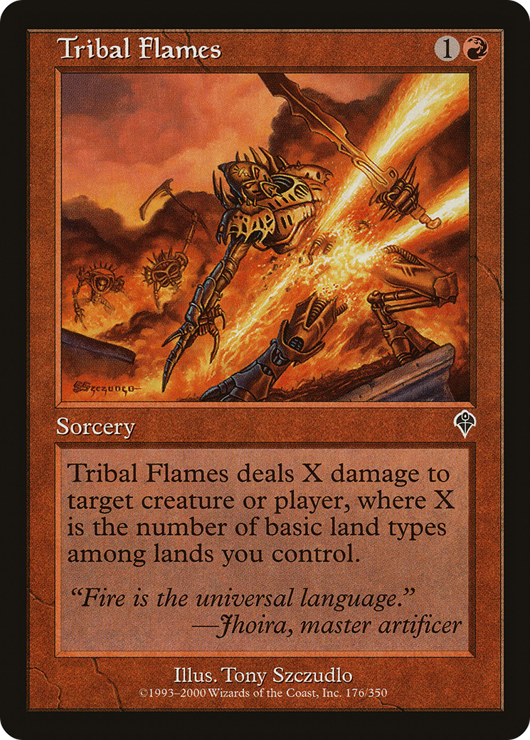 Flammes tribales (INV-176) - Invasion 