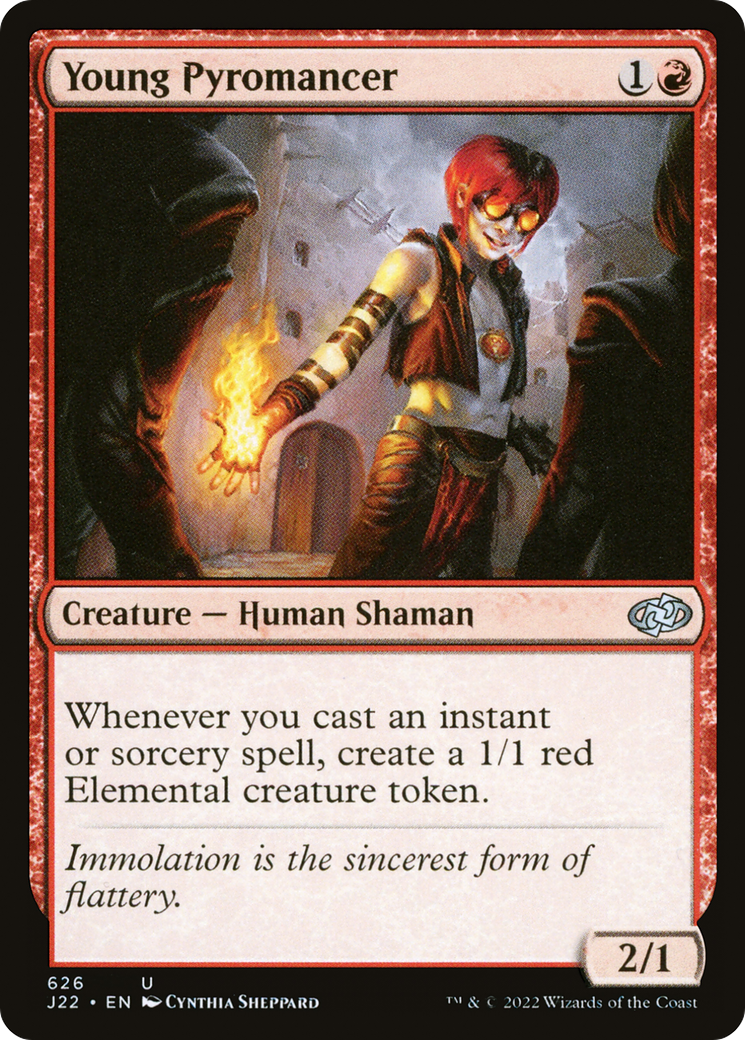 Young Pyromancer (J22-626) - Jumpstart 2022