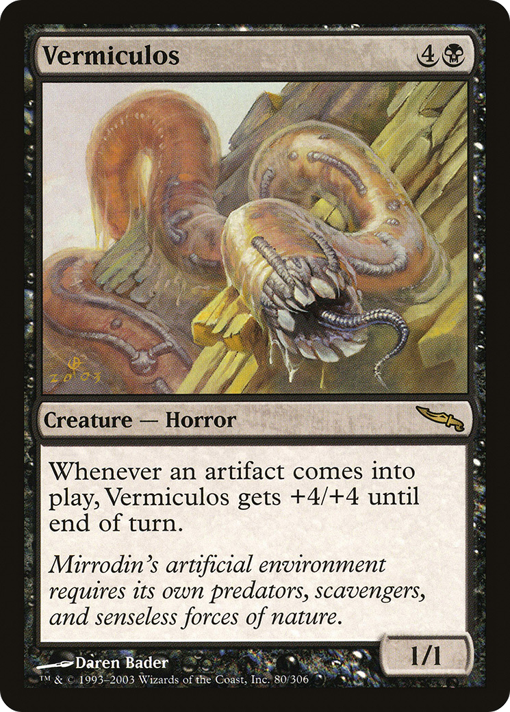 Vermiculos (MRD-080) - Mirrodin 