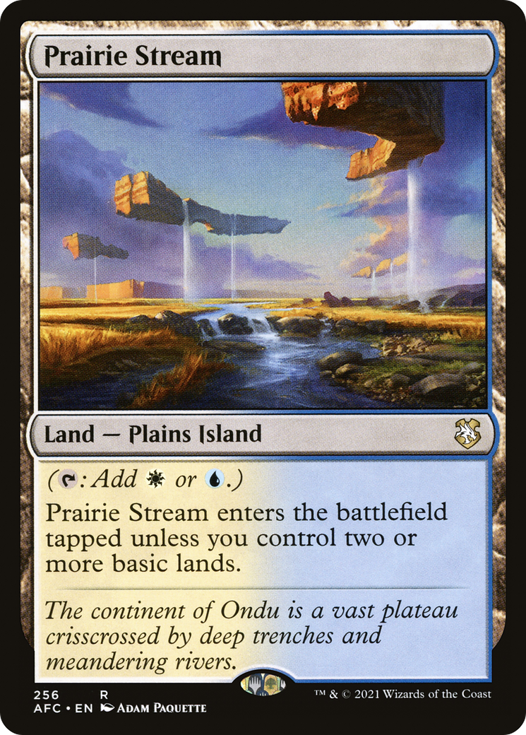 Prairie Stream (AFC-256) - Forgotten Realms Commander