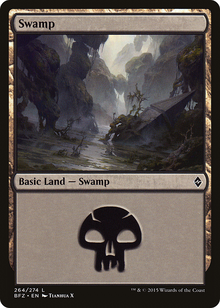Marais (BFZ-264A) - Bataille pour Zendikar 