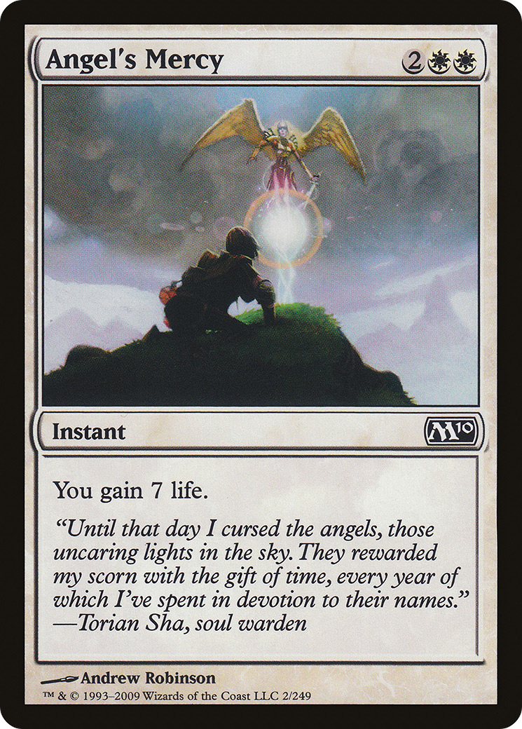 La Miséricorde de l'Ange (M10-002) - Magic 2010 Foil 