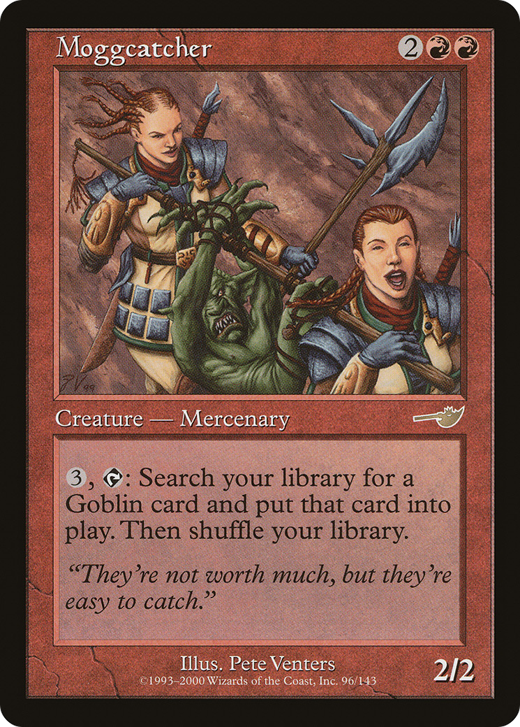 Moggcatcher (NEM-096) - Feuille Nemesis