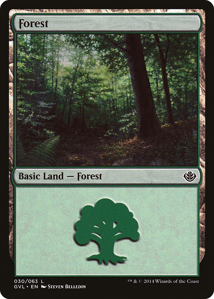 Forêt (GVL-030) - Anthologie Duel Decks : Garruk contre Liliana