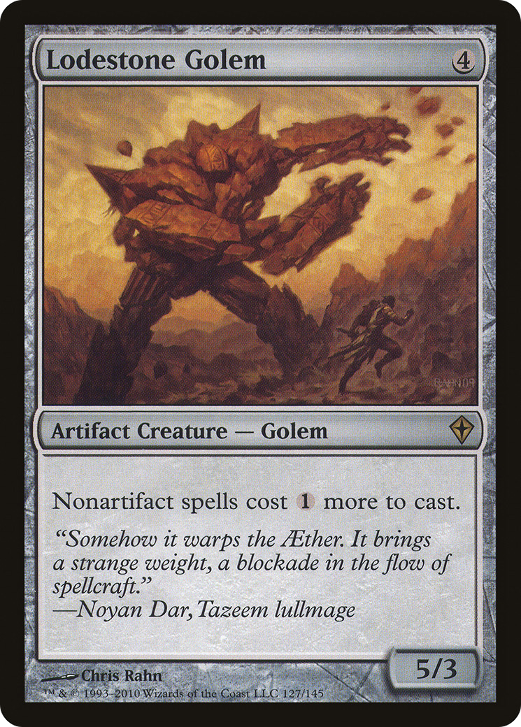 Golem de magnétite (WWK-127) - Worldwake Foil