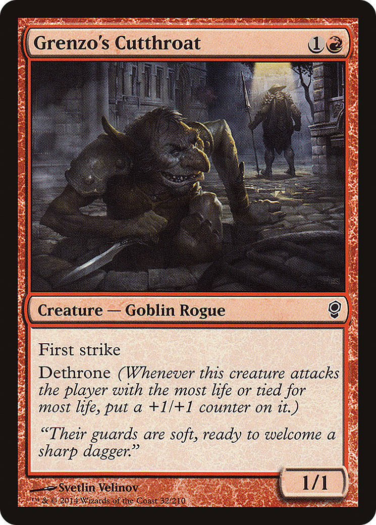 Grenzo's Cutthroat (CNS-032) - Conspiration 