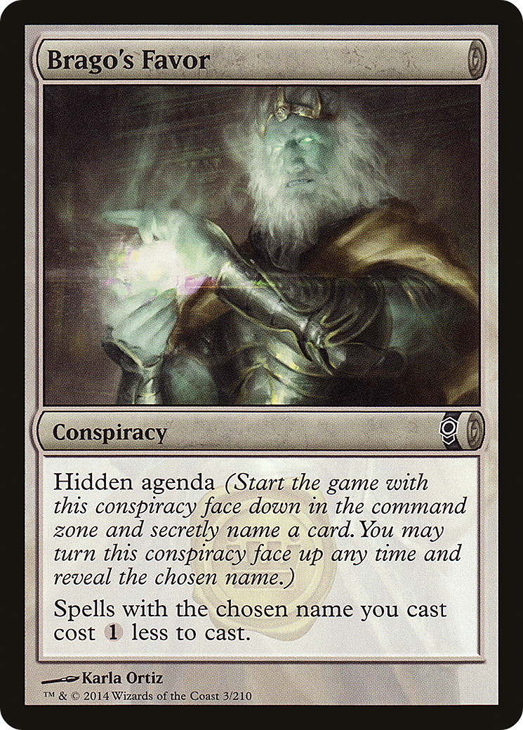 La Faveur de Brago (CNS-003) - Complot 