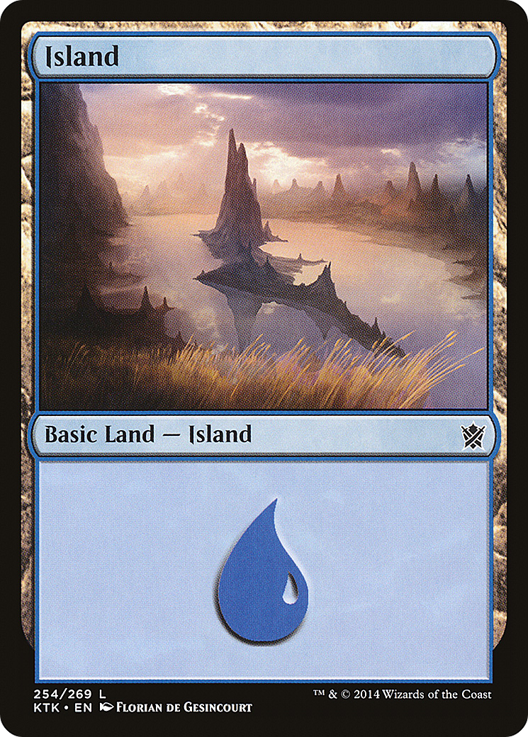 Île (KTK-254) - Les Khans de Tarkir Foil
