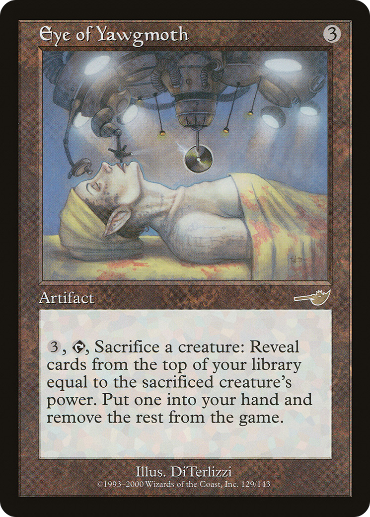 Oeil de Yaugzebul (NEM-129) - Feuille Nemesis 