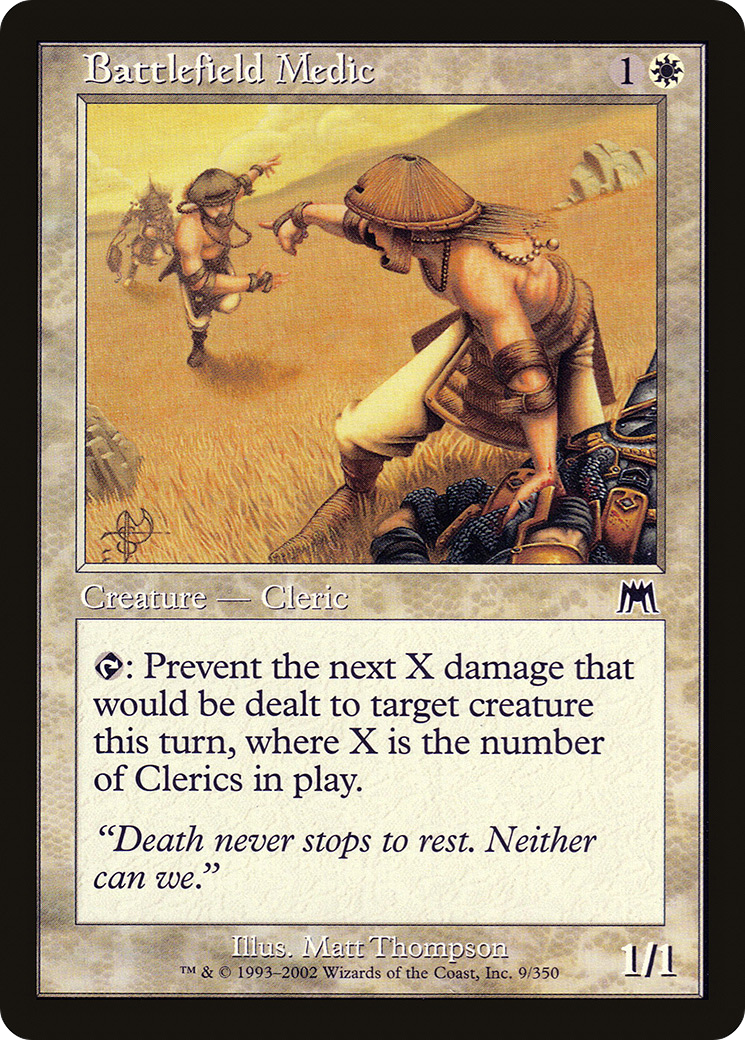 Médecin du champ de bataille (ONS-009) - Onslaught Foil 