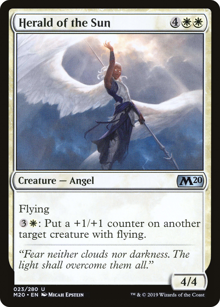 Herald of the Sun (M20-023) - Core Set 2020