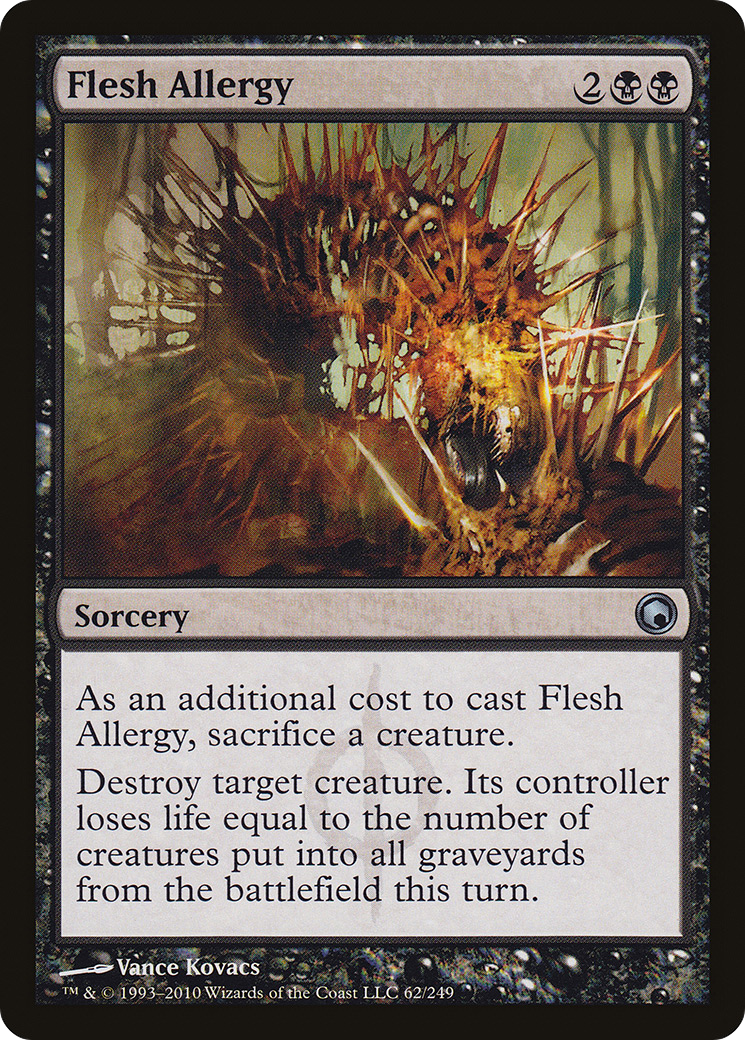 Flesh Allergy (SOM-062) - Scars of Mirrodin