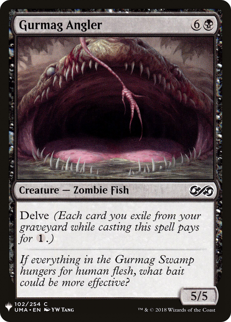 Gurmag Angler (LIST-102) - The List