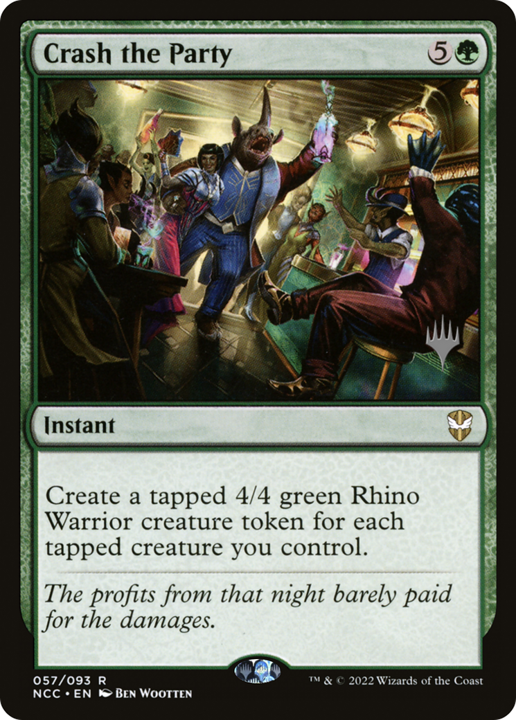 Crash the Party (PPSNC-57P) - New Capenna Commander Promos Foil