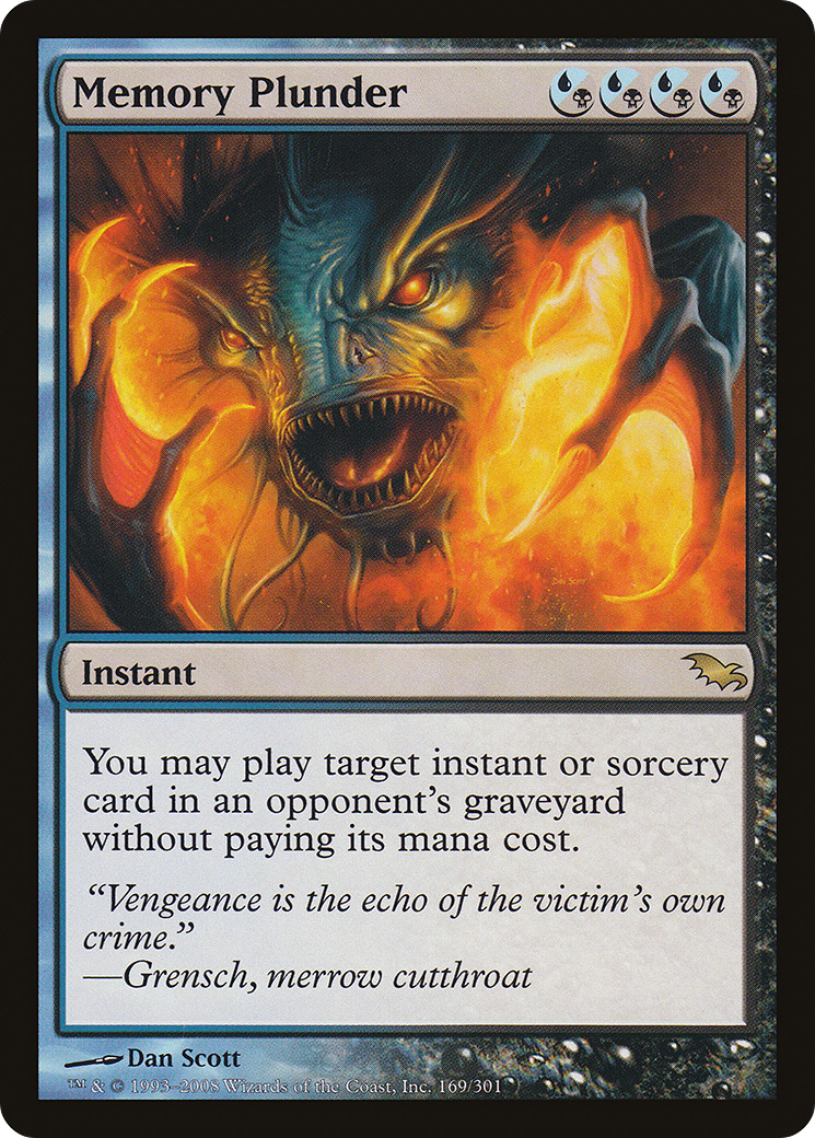 Pillage de mémoire (SHM-169) - Shadowmoor Foil