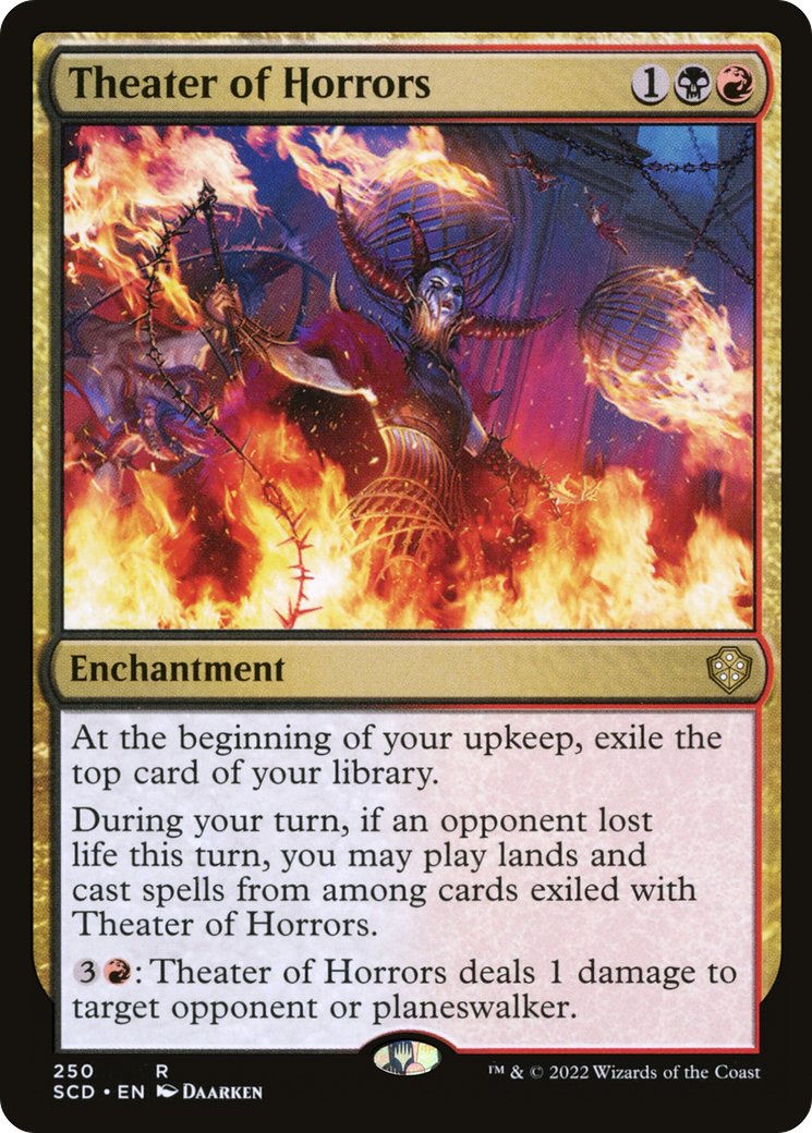 Théâtre des Horreurs (SCD-250) - Decks de commandant de départ 