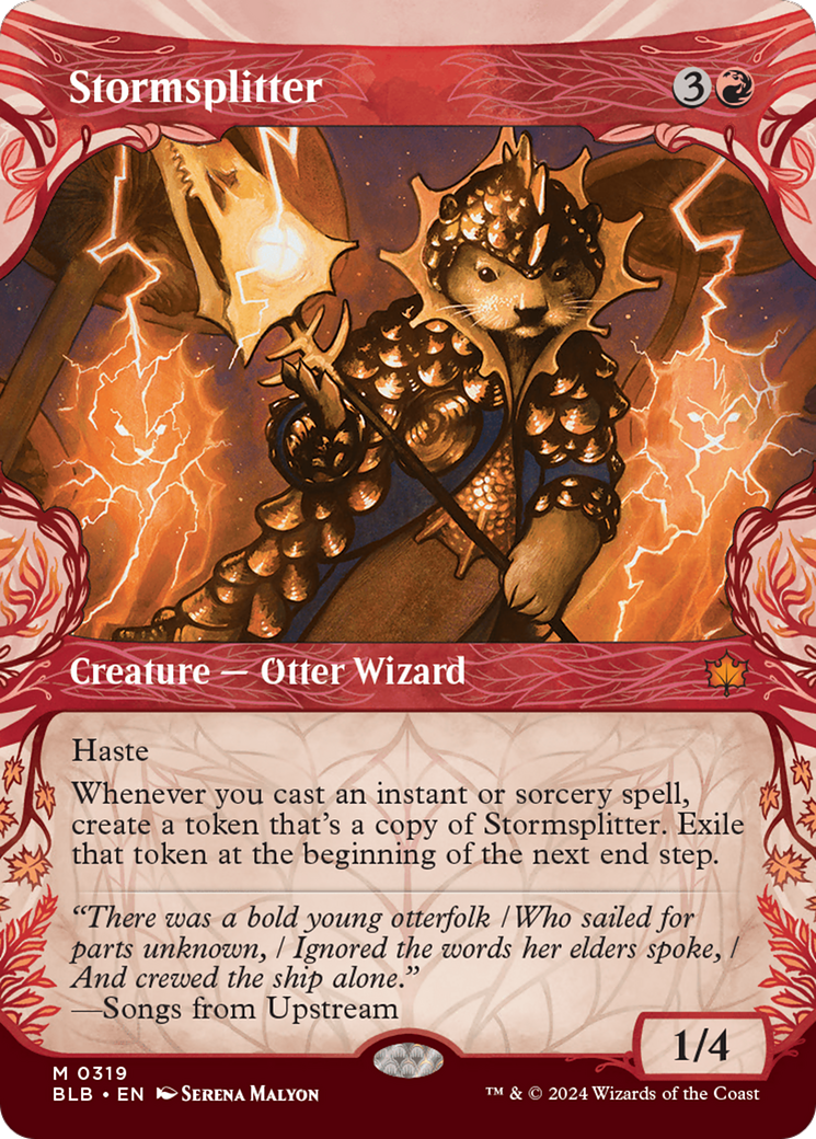Stormsplitter (BLB-319) - Bloomburrow : (Vitrine) Feuille 