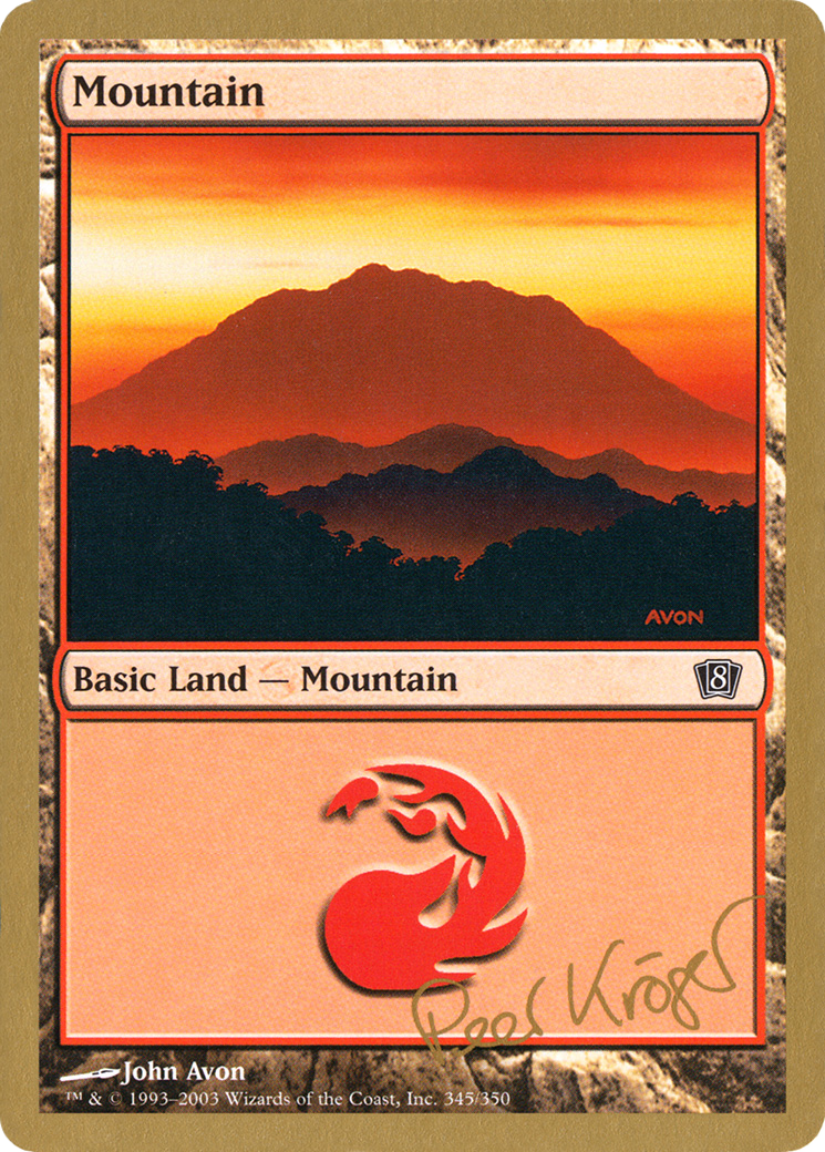 Montagne (WC03-PK345) - Decks du Championnat du monde 2003
