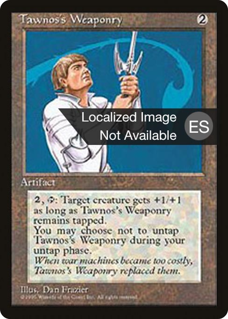 Tawnos's Weaponry (4BB-) - Fourth Edition Foreign Black Border