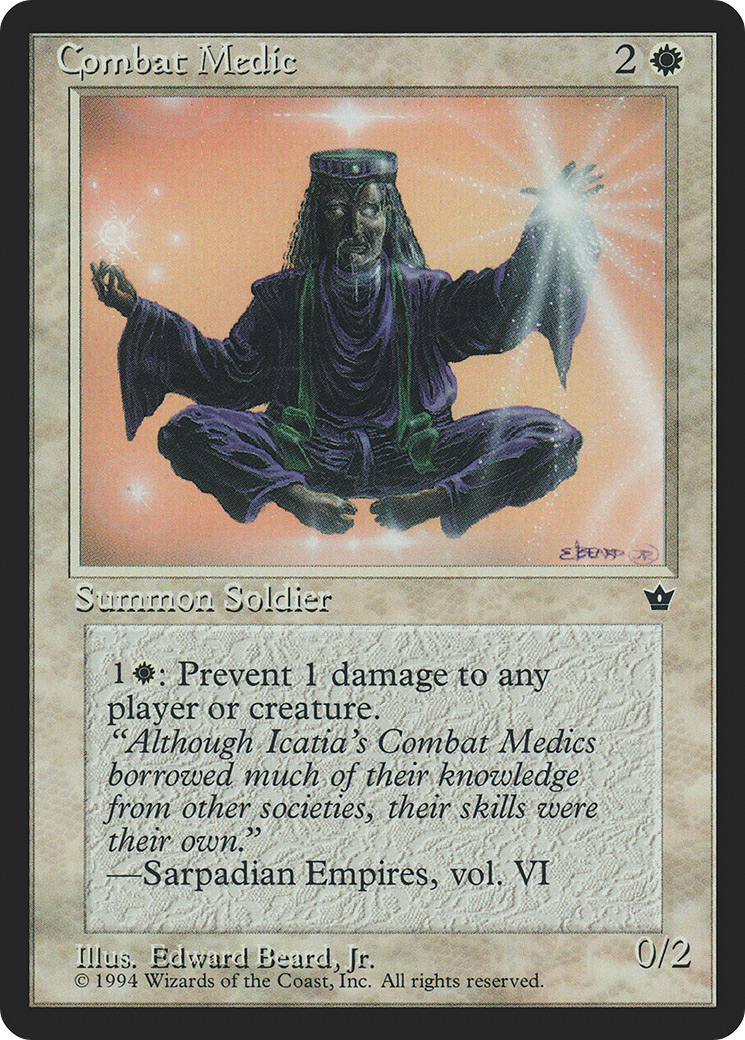 Combat Medic (Beard Jr.) (FEM-) - Fallen Empires
