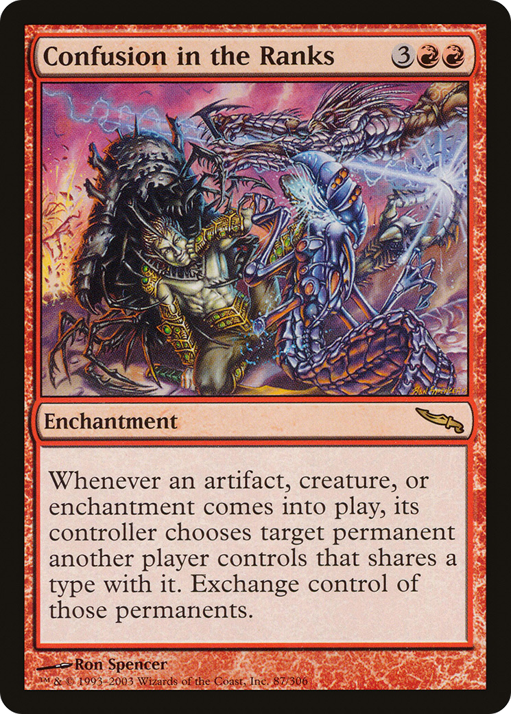 Confusion dans les rangs (MRD-087) - Mirrodin 