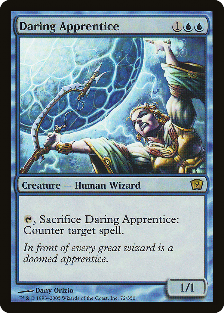 Daring Apprentice (9ED-72★) - Ninth Edition Foil